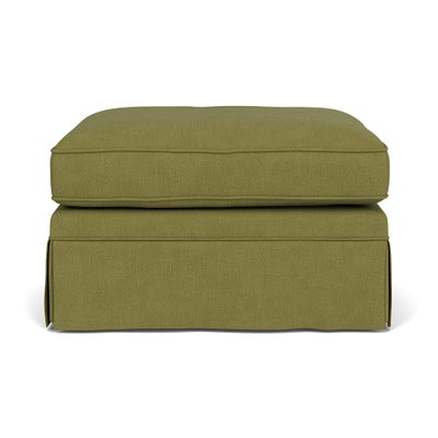 Foot Stool - Apple - House Linen Mix