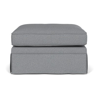 Foot Stool - Blue Marl - House Weave