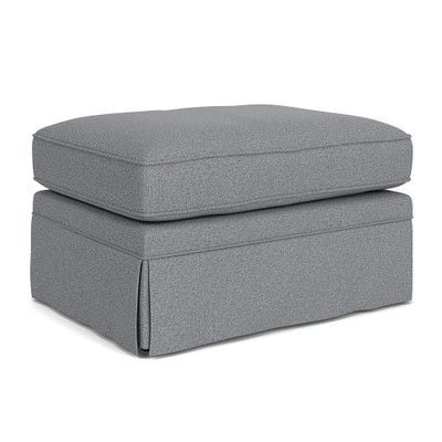 Foot Stool - Blue Marl - House Weave