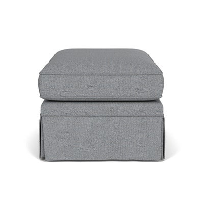 Foot Stool - Blue Marl - House Weave