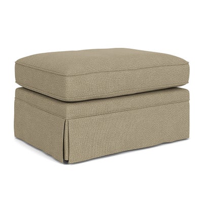 Foot Stool - Green Marl - House Weave