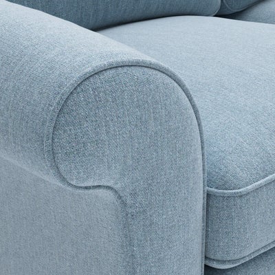 3 Seater - Teal Marl - Rustic Weave