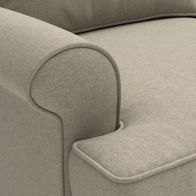 Large 2 Seater - Mid Grey - House Linen Mix