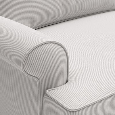 4 Seater - Grey - Broadway Stripe