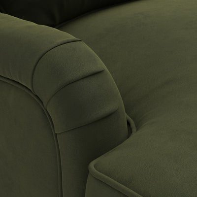 4 Seater - Forest Green - Matt Velvet