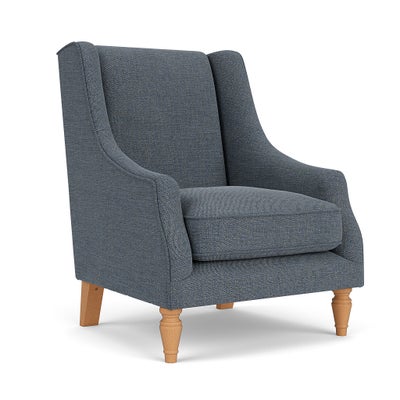 Armchair - Indigo - Rustic Weave