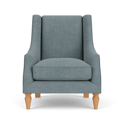 Armchair - Teal marl - Rustic Weave