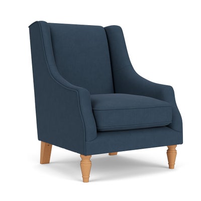 Armchair - Indigo - House Linen Mix
