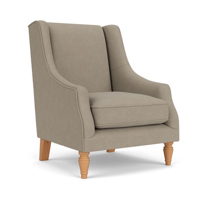 Armchair - Dove grey - House Linen Mix