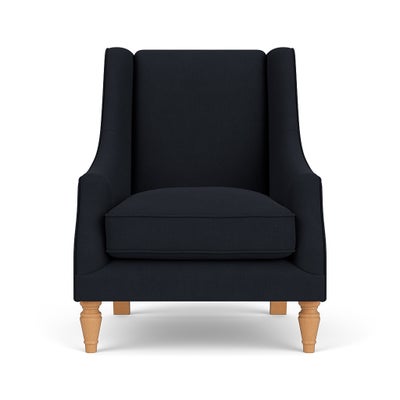Armchair - Ink - House Linen Mix