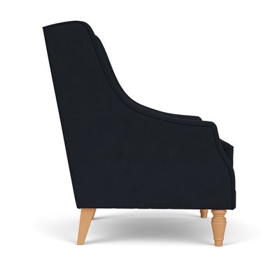 Armchair - Ink - House Linen Mix
