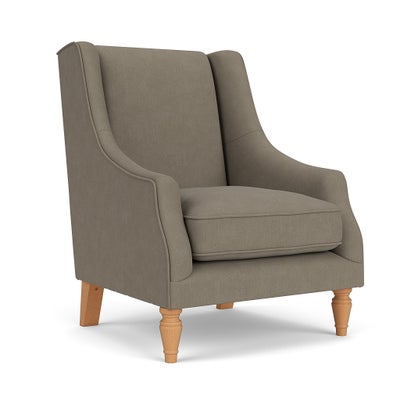 Armchair - Mid Grey - House Linen Mix