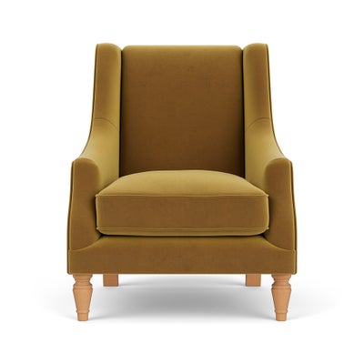 Armchair - Mustard - Matt Velvet