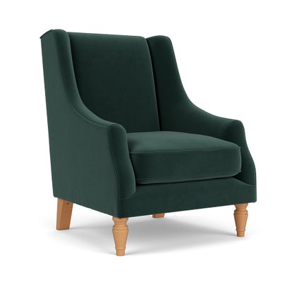 Armchair - Lake - Matt Velvet