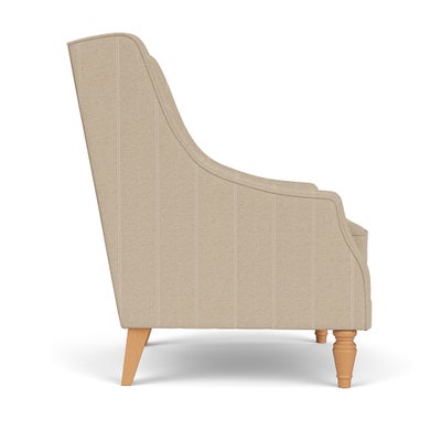 Armchair - Natural - Compton Stripe