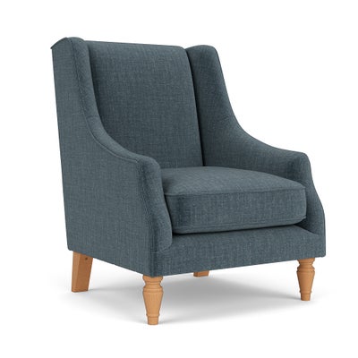 Armchair - Teal - Eco Chenille