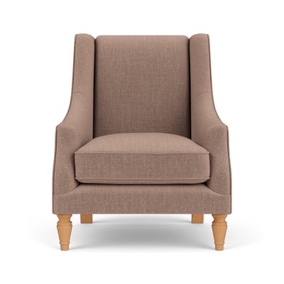Armchair - Dusky Rose - Eco Chenille