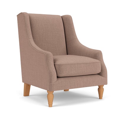 Armchair - Dusky Rose - Eco Chenille