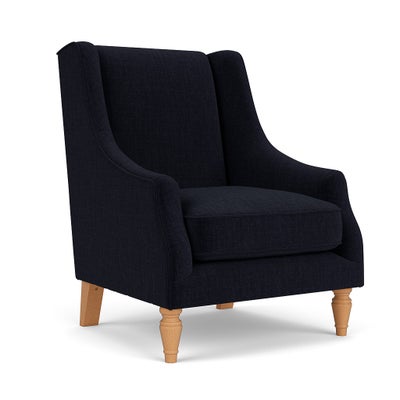Armchair - Ink - Eco Chenille