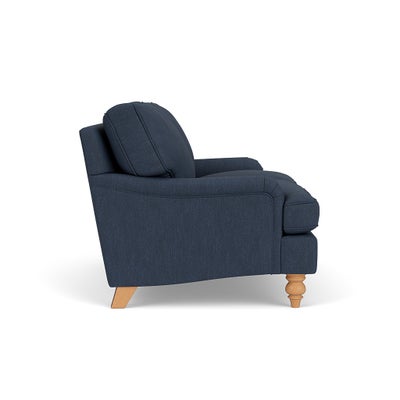 2 Seater - Indigo - Luxury Italian Linen