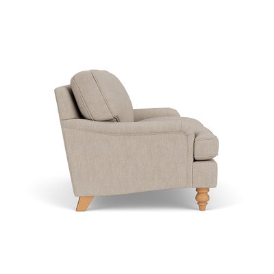 2 Seater - Natural - Luxury Italian Linen