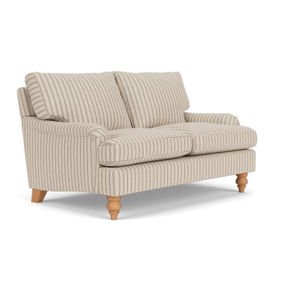 2 Seater Sofa - Sage - Kingham Stripe