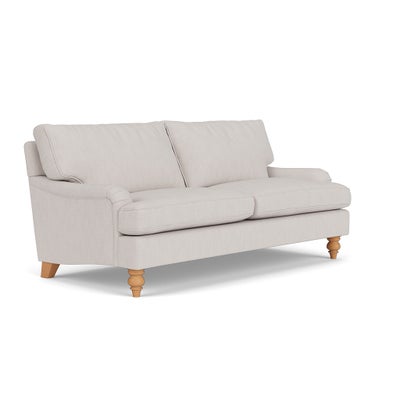 3 Seater - Soft White - Luxury Italian Linen