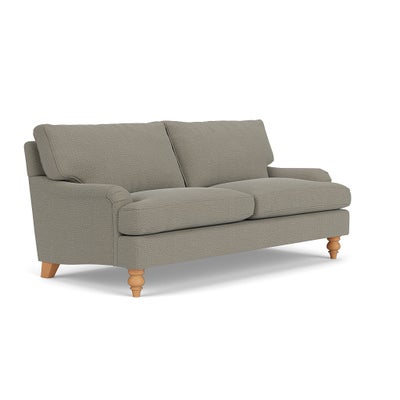 3 Seater - Flax - Rustic Weave