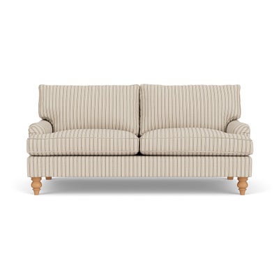 3 Seater Sofa - Sage - Kingham Stripe