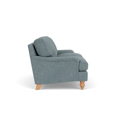 3 Seater - Teal Marl - Rustic Weave