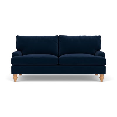3 Seater - Deep Blue - Matt Velvet