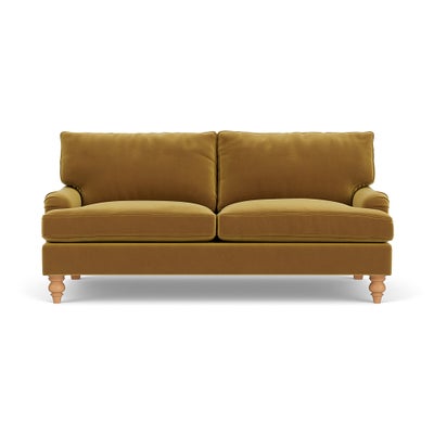 3 Seater - Mustard - Matt Velvet