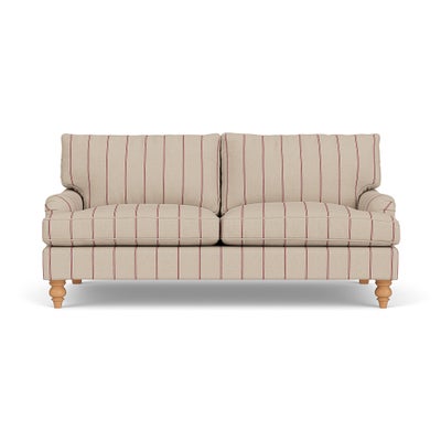 3 Seater - Raspberry - Compton Stripe