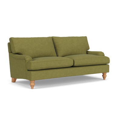 3 Seater - Apple - House Linen Mix