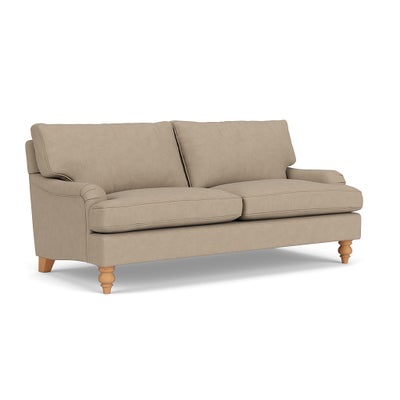 3 Seater - Natural - House Linen Mix