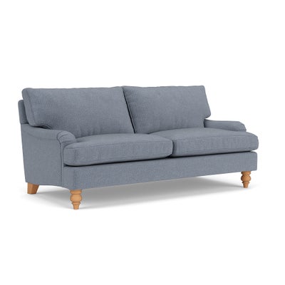 3 Seater - Navy - Eco Herringbone
