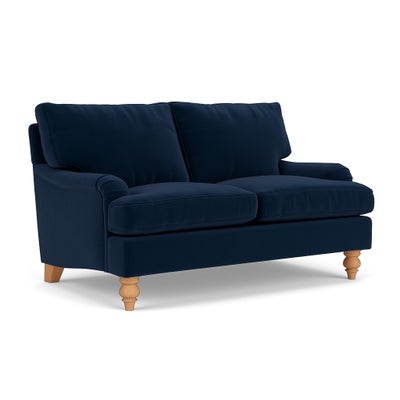 2 Seater - Deep blue - Matt Velvet