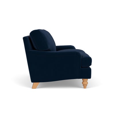 2 Seater - Deep blue - Matt Velvet