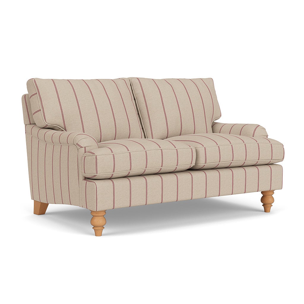 Morris 2 Seater - Raspberry - Compton Stripe - The Cotswold Company