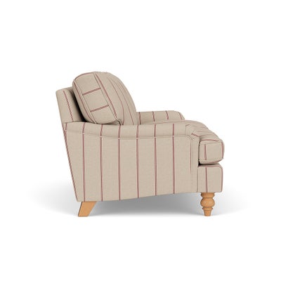 2 Seater - Raspberry - Compton Stripe