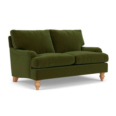 2 Seater - Forest Green - Matt Velvet