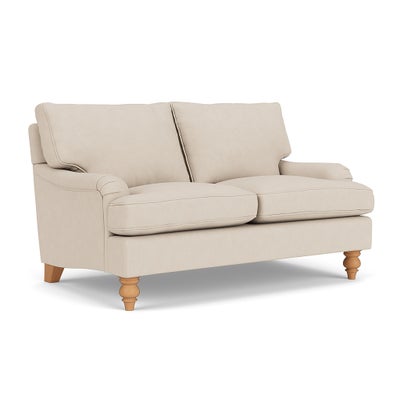 2 Seater - Lily White - House Linen Mix