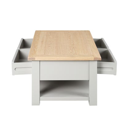 Coffee Table With Drawers