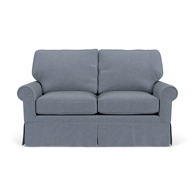 2 Seater - Navy - Eco Herringbone