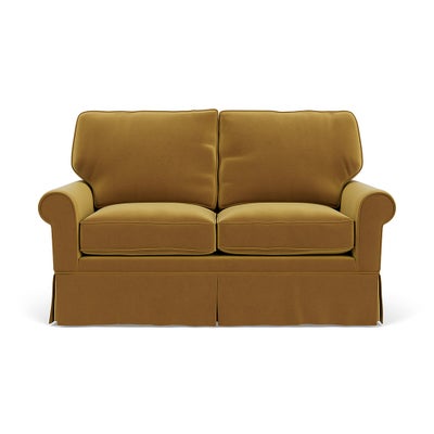2 Seater - Mustard - Matt Velvet