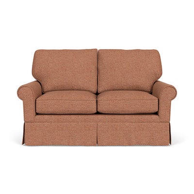 2 Seater - Brick - Herringbone Weave