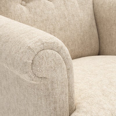 Armchair - Natural - Aquaclean Oxford