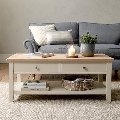 Coffee Table with Drawers