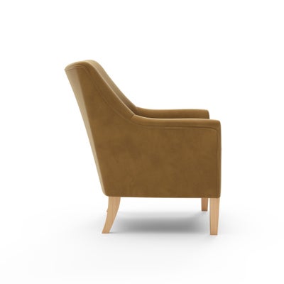 Armchair - Mustard - Matt Velvet