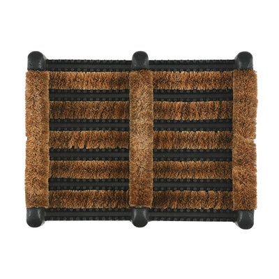 Coir Brush Bootscraper 32x36cm